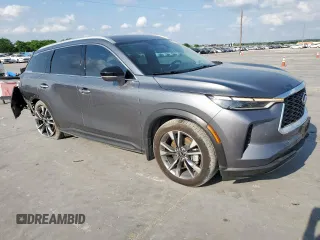 2023 Infiniti QX60 Luxe с VIN 5N1DL1FS8PC350794, выставлен на аукционе Copart как лот 55070775 с пробегом 30 667 миль миль и Списание • Salvage title. История ставок и продаж доступна на DreamBid. Изображение 4.