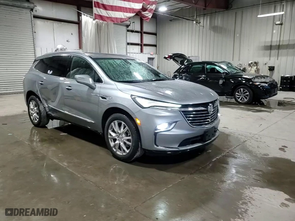2023 Buick Enclave Premium with VIN 5GAEVBKW7PJ128570, listed as a Copart auction lot 81072374 with 21,508 mi miles and Salvage Title. Bid and sale history available at carsss.com. Image 14.