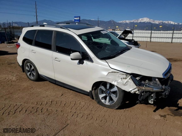 2017 Subaru Forester Premium with VIN JF2SJAGC6HH423434, listed as a Copart auction lot 52952195 with 121,196 mi miles and Salvage Title. Bid and sale history available at carsss.com. Image 4.