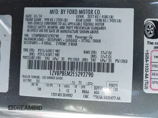 2014 Ford Mustang V6 z VIN 1ZVBP8EM2E5292790, wystawiony jako IAAI lot #41750975 z przebiegiem 94 495 mil mil oraz . Historia ofert i sprzedaży dostępna na DreamBid. Obrazek 9.
