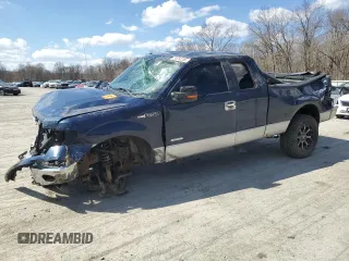 2013 Ford F-150 XL with VIN 1FTFX1ET7DFC70375, listed as a Copart auction lot 50953205 with 48,076 mi miles and Salvage Title. Bid and sale history available at carsss.com. Image 1.
