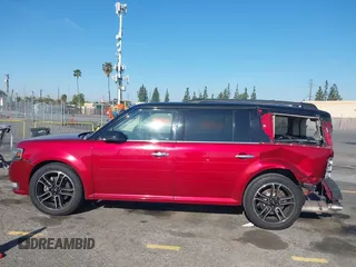 2014 Ford Flex Limited with VIN 2FMGK5D85EBD33530, listed as a IAAI auction lot 41631399 with 93,507 mi miles. Bid and sale history available at carsss.com. Image 14.