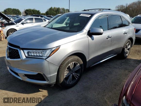 2017 Acura MDX z VIN 5FRYD4H3XHB024377, wystawiony jako Copart lot #54453355 z przebiegiem 108 031 mil mil oraz Szkoda całkowita • Salvage title. Historia ofert i sprzedaży dostępna na DreamBid. Obrazek 1.