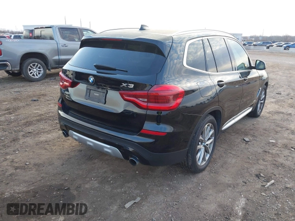 2018 BMW X3 xDrive30i with VIN 5UXTR9C50JLC69289, listed as a IAAI auction lot 40947847 with 84,986 mi miles and . Bid and sale history available at DreamBid. Image 4.