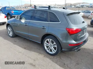 2015 Audi SQ5 Premium Plus with VIN WA1CGAFP3FA056627, listed as a IAAI auction lot 41129651 with 142,407 mi miles. Bid and sale history available at carsss.com. Image 3.