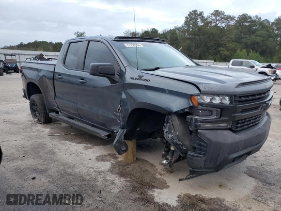 2019 Chevrolet Silverado 1500 LT with VIN 1GCRWCEK4KZ199182, listed as a Copart auction lot 77158204 with 70,660 mi miles and Salvage Title. Bid and sale history available at DreamBid. Image 4.