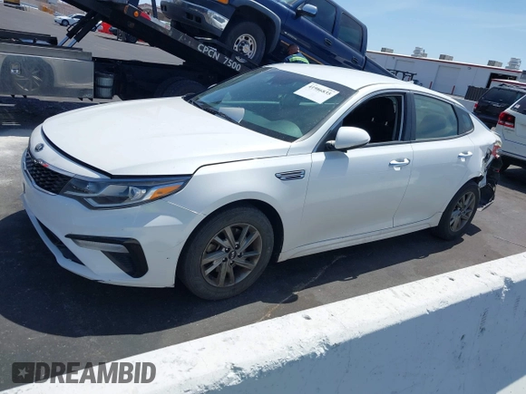2019 Kia Optima LX with VIN 5XXGT4L30KG335926, listed as a IAAI auction lot 41986835 with 114,309 mi miles. Bid and sale history available at carsss.com. Image 14.