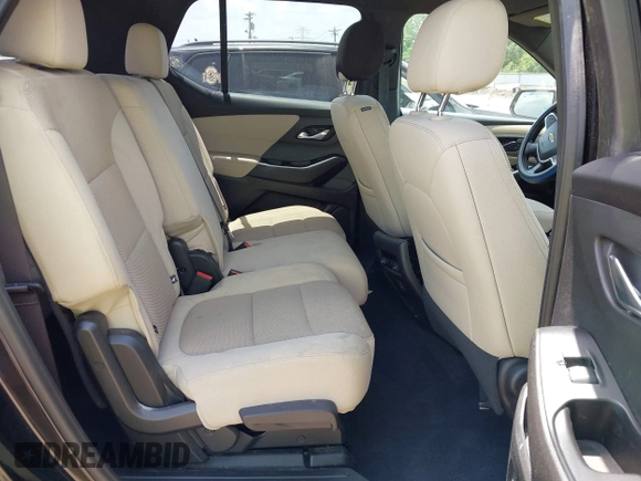 2023 Chevrolet Traverse LS with VIN 1GNERFKWXPJ265049, listed as a IAAI auction lot 42554797 with 23,385 mi miles and . Bid and sale history available at DreamBid. Image 8.