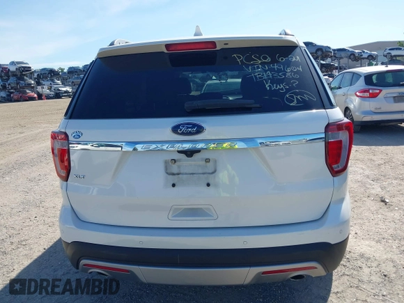 2017 Ford Explorer XLT with VIN 1FM5K7D80HGD49604, listed as a IAAI auction lot 42603237 with 149,388 mi miles and . Bid and sale history available at DreamBid. Image 16.