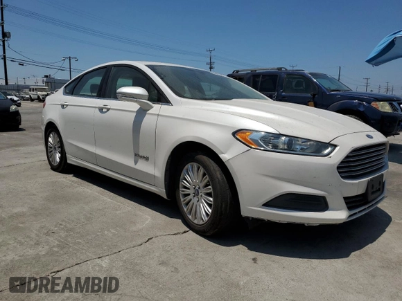 2014 Ford Fusion SE Hybrid with VIN 3FA6P0LU7ER151225, listed as a Copart auction lot 64989915 with 135,763 mi miles and Salvage title. Bid and sale history available at DreamBid. Image 4.