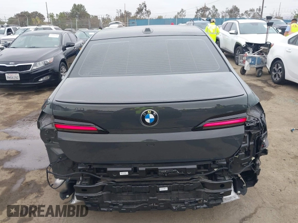 2024 BMW 7 Series 740i with VIN WBA23EH01RCP35452, listed as a IAAI auction lot 42064471 with 13,657 mi miles and . Bid and sale history available at DreamBid. Image 17.
