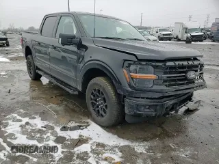 2024 Ford F-150 XLT with VIN 1FTEW3LP7RKD17872, listed as a Copart auction lot 43784075 with 28,241 mi miles and Salvage Title. Bid and sale history available at carsss.com. Image 11.
