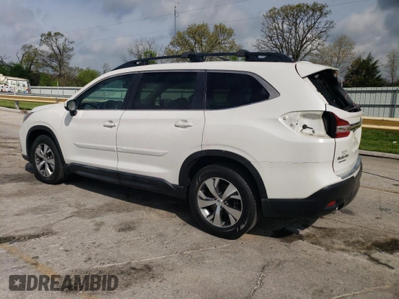 2019 Subaru Ascent Premium with VIN 4S4WMACD8K3420900, listed as a Copart auction lot 54334665 with 71,118 mi miles and Salvage title. Bid and sale history available at DreamBid. Image 2.