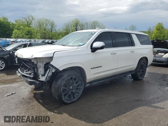 2023 Chevrolet Suburban Premier z VIN 1GNSKFKD0PR161497, wystawiony jako Copart lot #55733695 z przebiegiem 121 198 mil mil oraz Szkoda całkowita • Salvage title. Historia ofert i sprzedaży dostępna na DreamBid. Obrazek 1.