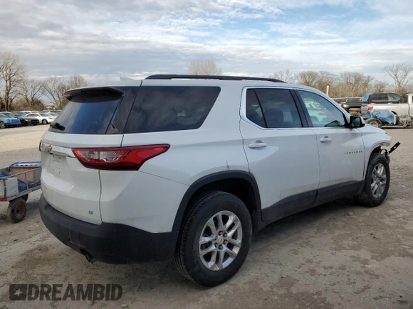 2020 Chevrolet Traverse LT Cloth with VIN 1GNEVMKW3LJ152232, listed as a Copart auction lot 42536015 with 97,485 mi miles and Clean Title. Bid and sale history available at carsss.com. Image 3.