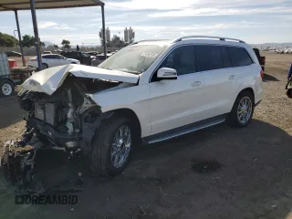 2018 Mercedes-Benz GLS with VIN 4JGDF6EE1JB167010, listed as a Copart auction lot 77436153 with Not Provided miles. Bid and sale history available at carsss.com. Image 1.