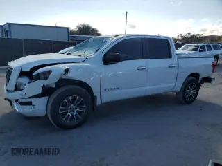 2021 Nissan Titan S z VIN 1N6AA1EE6MN510631, wystawiony jako Copart lot #88224175 z przebiegiem 138 796 mil mil oraz Nie do naprawy • Non repairable. Historia ofert i sprzedaży dostępna na DreamBid. Obrazek 1.