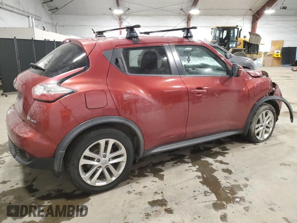 2016 Nissan Juke SL with VIN JN8AF5MV1GT653374, listed as a Copart auction lot 42357515 with 110,290 mi miles and Non Repairable. Bid and sale history available at carsss.com. Image 3.