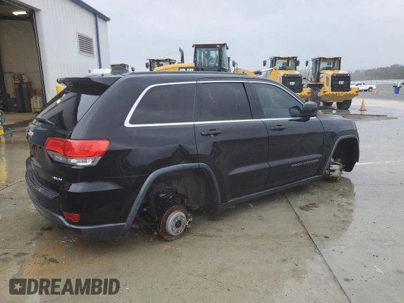 2017 Jeep Grand Cherokee Laredo with VIN 1C4RJFAG0HC763455, listed as a Copart auction lot 49802165 with 138,150 mi miles and Clean Title. Bid and sale history available at carsss.com. Image 3.