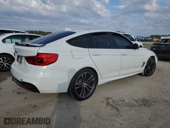 2017 BMW 3 Series 330i xDrive with VIN WBA8Z9C59HG453196, listed as a Copart auction lot 44046485 with 103,464 mi miles and Salvage Title. Bid and sale history available at carsss.com. Image 3.