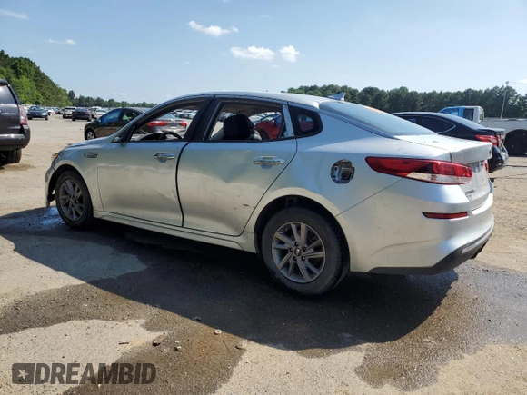 2020 Kia Optima LX with VIN 5XXGT4L36LG428628, listed as a Copart auction lot 59757725 with Not provided miles and Salvage title. Bid and sale history available at DreamBid. Image 2.