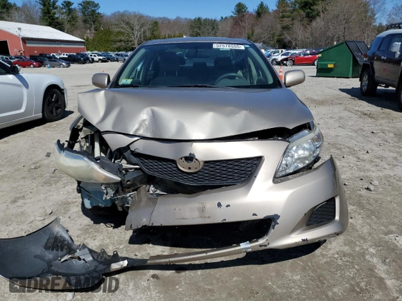 2009 Toyota Corolla with VIN 2T1BU40E99C030150, listed as a Copart auction lot 52578555 with 252,721 mi miles and Clean Title. Bid and sale history available at carsss.com. Image 5.