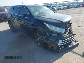 2019 Toyota Highlander LE with VIN 5TDZZRFH5KS310725, listed as a IAAI auction lot 42312627 with 164,284 mi miles and . Bid and sale history available at DreamBid. Image 1.