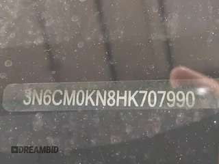 2017 Nissan NV200 SV с VIN 3N6CM0KN8HK707990, выставлен на аукционе IAAI как лот 42102673 с пробегом 68 192 миль миль и . История ставок и продаж доступна на DreamBid. Изображение 17.