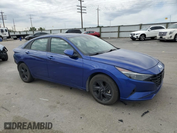 2021 Hyundai Elantra SEL z VIN 5NPLS4AG0MH006061, wystawiony jako Copart lot #56562665 z przebiegiem 62 689 mil mil oraz Szkoda całkowita • Salvage title. Historia ofert i sprzedaży dostępna na DreamBid. Obrazek 4.