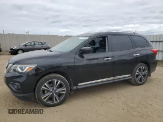 2017 Nissan Pathfinder SV z VIN 5N1DR2MN3HC675131, wystawiony jako Copart lot #54764985 z przebiegiem 79 677 mil mil oraz Czysty tytuł • Clean title. Historia ofert i sprzedaży dostępna na DreamBid. Obrazek 1.