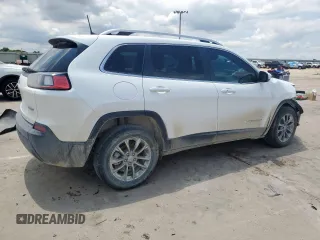 2021 Jeep Cherokee Latitude Plus with VIN 1C4PJLLB4MD116066, listed as a Copart auction lot 58583985 with 69,390 mi miles and Salvage title. Bid and sale history available at DreamBid. Image 3.