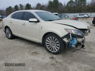 2014 Lincoln MKS with VIN 1LNHL9DK4EG611721, listed as a Copart auction lot 48200765 with 92,671 mi miles and Salvage Title. Bid and sale history available at carsss.com. Image 4.