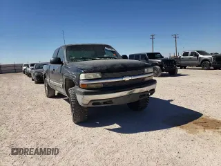 2001 Chevrolet Silverado 1500 LS with VIN 2GCEK19T311166246, listed as a Copart auction lot 46869555 with 327,121 mi miles and Salvage Title. Bid and sale history available at DreamBid. Image 11.