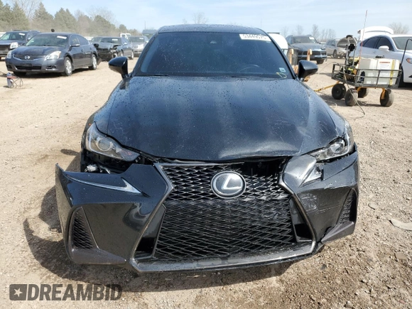 2018 Lexus IS 300 with VIN JTHC81D2XJ5027491, listed as a Copart auction lot 53449575 with 99,040 mi miles and Salvage title. Bid and sale history available at DreamBid. Image 5.