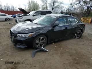 2021 Nissan Sentra SV с VIN 3N1AB8CV5MY256492, выставлен на аукционе Copart как лот 51407965 с пробегом 58 153 миль миль и Списание • Salvage title. История ставок и продаж доступна на DreamBid. Изображение 1.