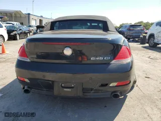 2005 BMW 6 Series 645Ci with VIN WBAEK734X5B325612, listed as a Copart auction lot 68394674 with 0 mi miles and Clean Title. Bid and sale history available at carsss.com. Image 6.