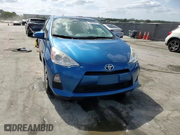 2014 Toyota Prius One with VIN JTDKDTB38E1568326, listed as a Copart auction lot 54869445 with 156,858 mi miles and Salvage Title. Bid and sale history available at DreamBid. Image 15.