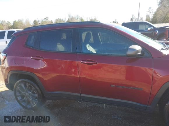 2021 Jeep Compass 80th Anniversary with VIN 3C4NJCEB1MT549133, listed as a IAAI auction lot 41263148 with 88,280 mi miles and . Bid and sale history available at carsss.com. Image 14.