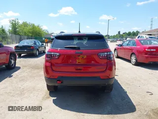 2025 Jeep Compass Trailhawk with VIN 3C4NJDDNXST551154, listed as a IAAI auction lot 42573595 with 4,392 mi miles and . Bid and sale history available at DreamBid. Image 16.