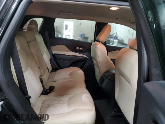 2016 Jeep Cherokee Sport with VIN 1C4PJLAS0GW233882, listed as a Copart auction lot 55733015 with 134,136 mi miles and Salvage Title. Bid and sale history available at DreamBid. Image 11.