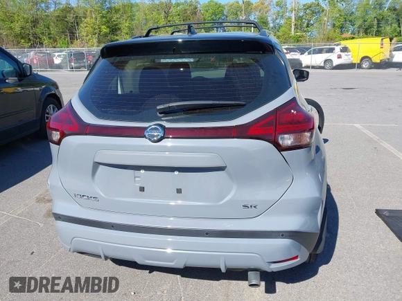 2021 Nissan Kicks SR with VIN 3N1CP5DV0ML510825, listed as a IAAI auction lot 42061813 with 40,120 mi miles and . Bid and sale history available at DreamBid. Image 17.