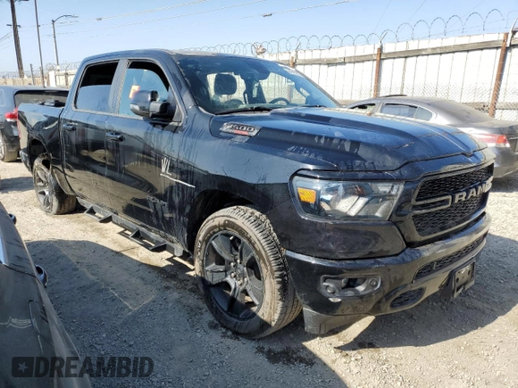 2023 Ram 1500 Big Horn with VIN 1C6SRFFM3PN520774, listed as a Copart auction lot 64585325 with Not provided miles and Salvage title. Bid and sale history available at DreamBid. Image 4.