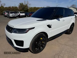 2019 Land Rover Range Rover Sport HSE with VIN SALWR2RV6KA820728, listed as a Copart auction lot 49215355 with 172,082 mi miles and Clean Title. Bid and sale history available at carsss.com. Image 1.