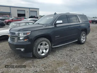 2017 Chevrolet Tahoe Premier with VIN 1GNSKCKC6HR398924, listed as a Copart auction lot 57058345 with 134,593 mi miles and Salvage title. Bid and sale history available at DreamBid. Image 1.