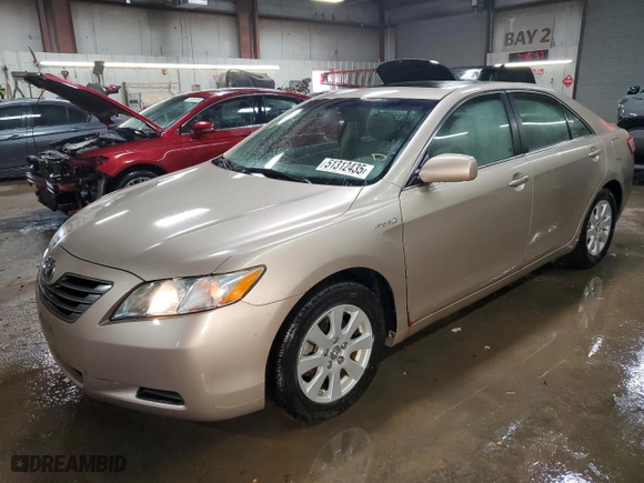 2009 Toyota Camry Hybrid with VIN 4T1BB46K09U107845, listed as a Copart auction lot 51312435 with 94,723 mi miles and Salvage Title. Bid and sale history available at carsss.com. Image 1.