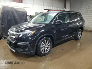 2022 Honda Pilot EX-L with VIN 5FNYF6H50NB018334, listed as a Copart auction lot 50659805 with 44,168 mi miles and Salvage Title. Bid and sale history available at DreamBid. Image 1.