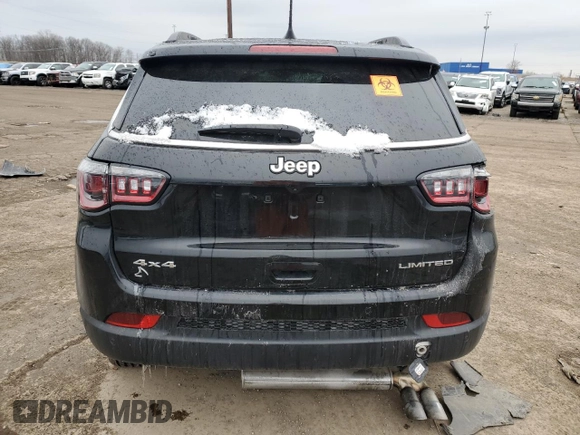 2022 Jeep Compass (RED) Edition with VIN 3C4NJDCB4NT154132, listed as a Copart auction lot 86049004 with 36,479 mi miles and Non repairable. Bid and sale history available at DreamBid. Image 6.