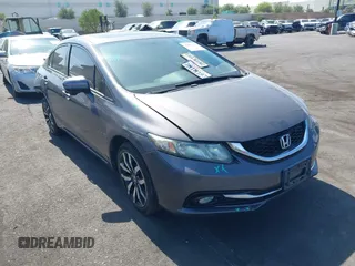 2015 Honda Civic EX-L z VIN 19XFB2F96FE234729, wystawiony jako IAAI lot #42483764 z przebiegiem 103 025 mil mil oraz . Historia ofert i sprzedaży dostępna na DreamBid. Obrazek 1.