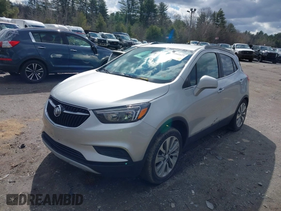 2020 Buick Encore Preferred with VIN KL4CJASB5LB014803, listed as a IAAI auction lot 41866629 with 34,975 mi miles. Bid and sale history available at carsss.com. Image 16.