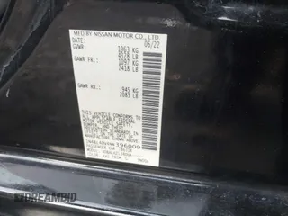 2022 Nissan Altima 2.5 SV with VIN 1N4BL4DV4NN396009, listed as a IAAI auction lot 41463878 with 62,160 mi miles. Bid and sale history available at carsss.com. Image 9.